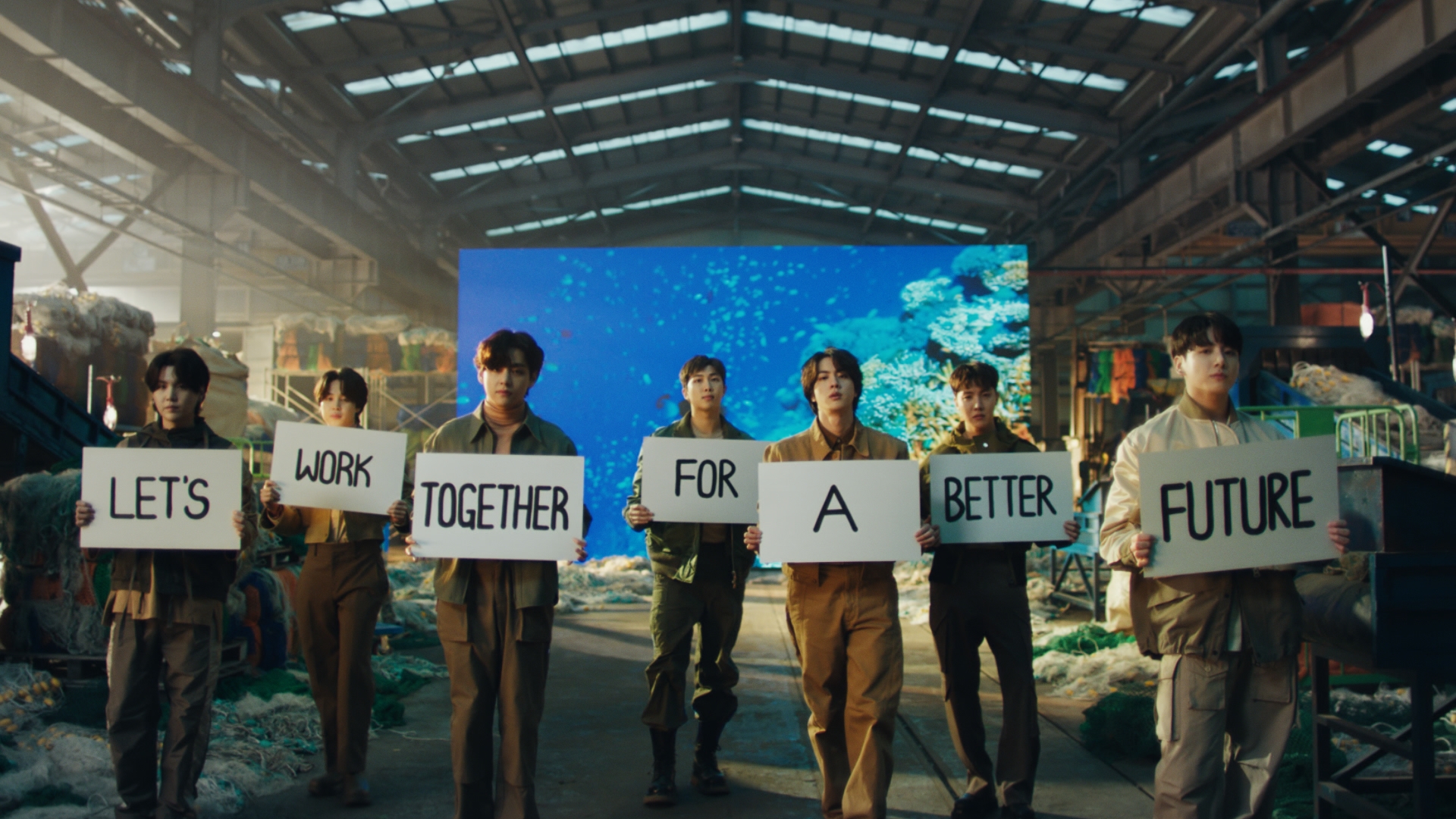 Samsung x BTS: Galaxy for the Planet